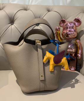 에르메스 피코탄18 에토프 금장 끌레망스 가죽